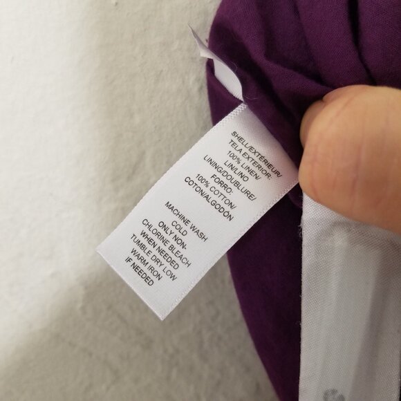 LOFT 100% Linen Pull-On Skirt with Pockets Size M - Picture 5 of 5